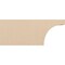 Ekena Millwork 2in. W x 8in. H x 20in. L Huntington Woodgrain TimberThane Rafter Tail, Primed Tan RFTUR02X08X20HUNRCPR - alternate 3